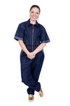 The Original High-Waist Scrumpsuit® (Scrub Jumpsuit) in Blue