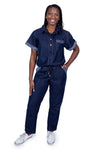 The Original Drop-Waist Scrumpsuit® (Scrub Jumpsuit) in Blue